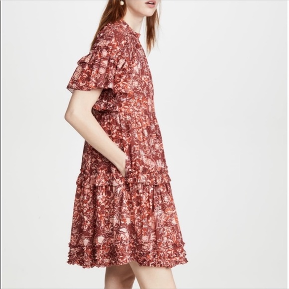 Ulla Johnson Fawn Mini Dress Sz XS/0 - Picture 4 of 6